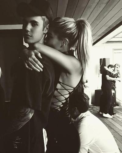 Justin Bieber and Hailey Baldwin recreated the pose of popular epic pic of former love, Selena Gomez