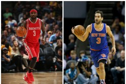 NBA Trade Rumors (from L to R): Ty Lawson and Jose Calderon.