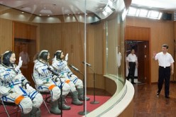 President Xi Jinping bids farewell to Chinese astronauts in 2012, and four years later, China is set to launch more than 20 new space missions including another manned mission.