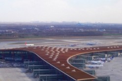 Construction is ongoing for Beijing's second international airport, which is expected to be completed by June 2019. 