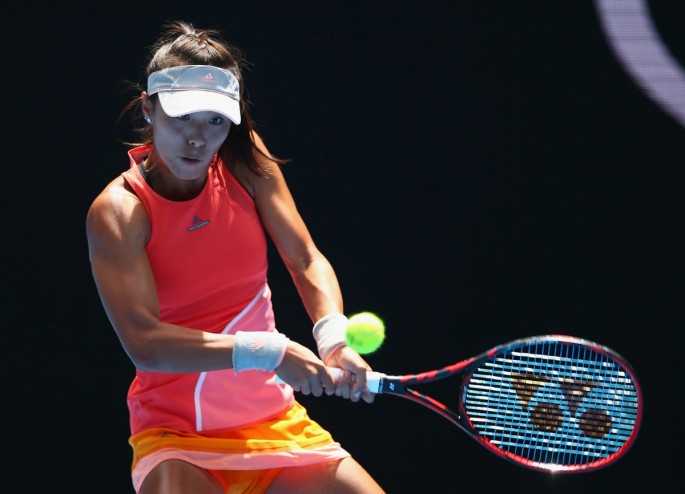 Chinese tennis player Wang Qiang upsets American Sloane Stephens in the first round of the 2016 Australian Open.