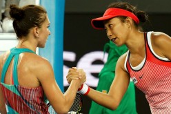 China's Zhang Shuai defeats world no. 2 Simona Halep in the first round of the 2016 Australian Open.