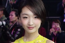 Zhou Dongyu is one of the actresses chained to a bed in the film's promotion.