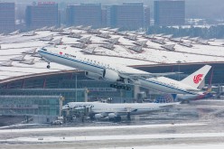 Flights Affected By Heavy Snow In Beijing