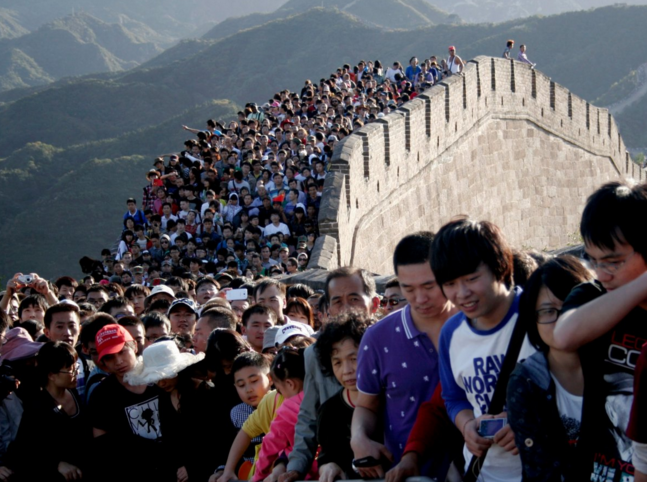 Beijing is planning to limit its population at 23 million in 2020.