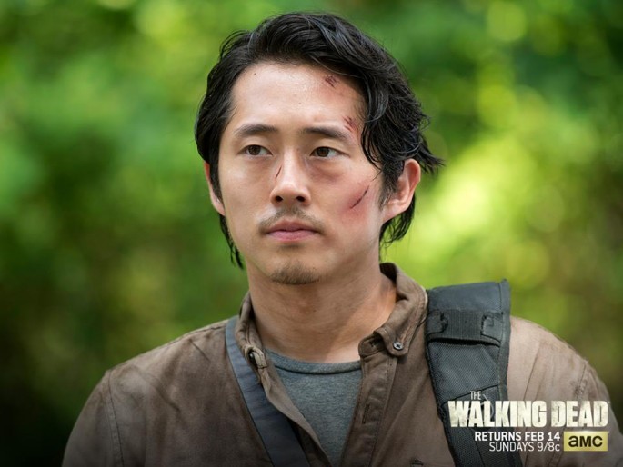 Glenn (Steven Yeun) from "The Walking Dead" season 6