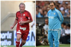 Football managers Zico (L) and Marcelo Bielsa are among the candidates for the vacant China PR head coaching job.