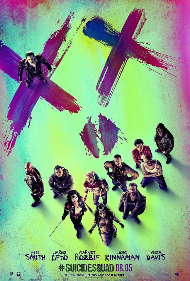 Suicide Squad is a comic based film directed by David Ayer and it stars Will Smith, Jared Leto, Margot Robbie, Viola Davis and Cara Delevingne.