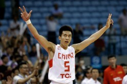 Liaoning Flying Leopards shooting guard Guo Ailun.