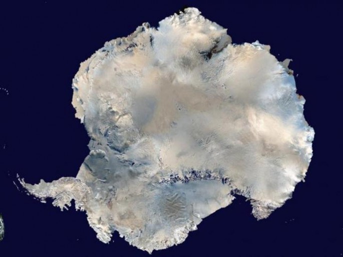 Antarctica is pictured in this undated image courtesy of NASA.