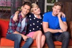 Ben (Jean-Luc Bilodeau), Riley (Chelsea Kane) and Danny (Derek Theler) from 