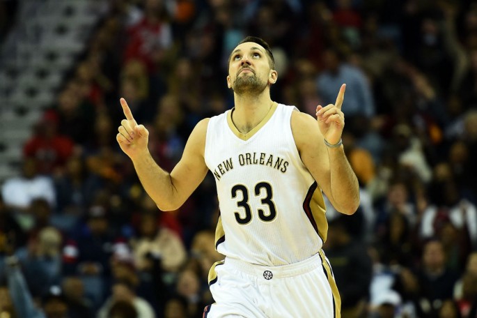 New Orleans Pelicans power forward Ryan Anderson.