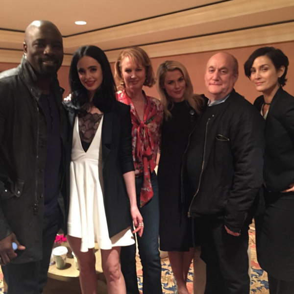 With Jeph Loeb as one of her co-executive producers, Melissa Rosenberg created “Marvel’s Jessica Jones,” which stars Mike Colter, Krysten Ritter, Rachael Taylor and Carrie-Ann Moss, among others.  