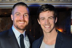 Stephen Amell and Grant Gustin play the title roles in the TV series 