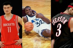 Yao Ming (left) joins fellow former NBA stars Shaquille O'Neal and Allen Iverson as the latest nominees for this year's NBA Hall of Fame.