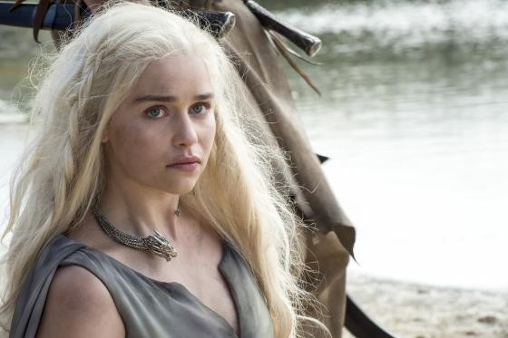 Emilia Clarke plays Daenerys Targaryen in the HBO hit series "Game Of Thrones." 