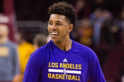 Los Angeles Lakers small forward Nick Young.