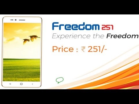 Indian tech company Ringing Bells has launched the world's cheapest Android phone called Freedom 251 costing just $3.67. 