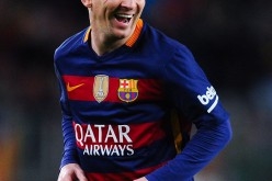 FC Barcelona forward Lionel Messi.