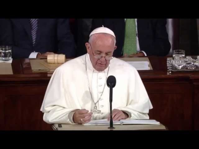 Pope Francis calls for abolition of death penalty throughout the world.