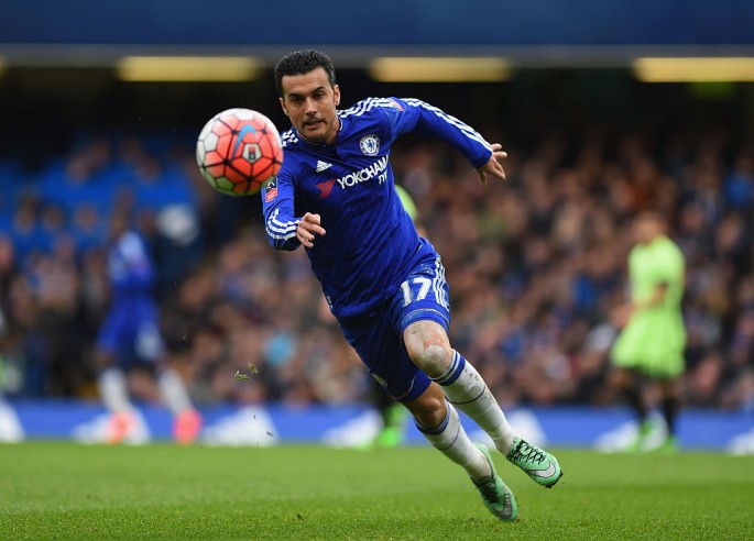 Chelsea forward Pedro.