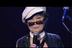 Yoko Ono performs live with her Plastic Ono Band.