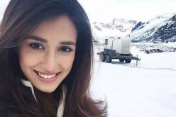 Disha Patani takes a selfie in Iceland while on the set of 