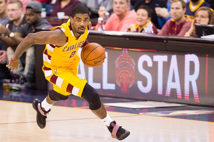 Cleveland Cavaliers point guard Kyrie Irving.