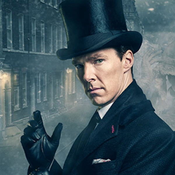 Benedict Cumberbatch of Sherlock Holmes