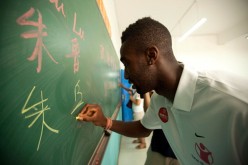 Johan Djourou And Abou Diaby Visit Arsenal FC And 'Save The Children' Funded School