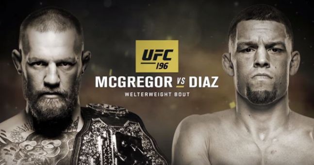 McGregor vs. Diaz - UFC