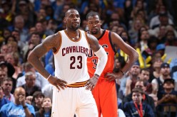 Kevin Durant and Lebron James