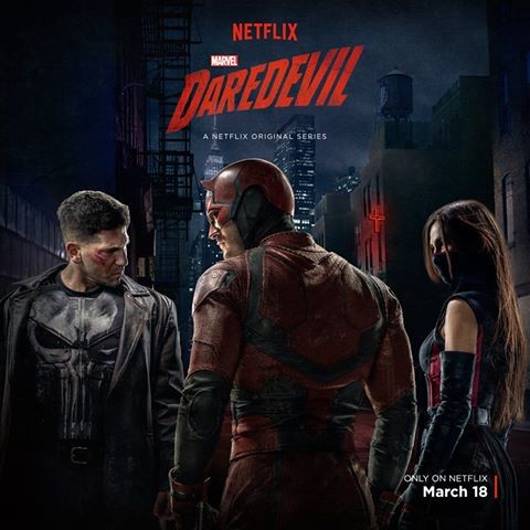 Daredevil is a Netflix original series created by writer/director Drew Goddard starring Charlie Cox, Deborah Ann Wall and Elden Henson.