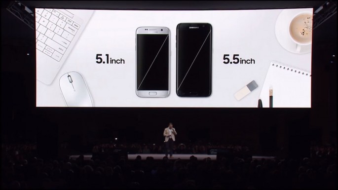 Samsung Galaxy S7 and S7 Edge smartphones were launched by President of Mobile Communications Business of Samsung DJ Koh.
