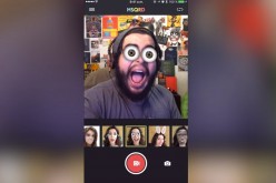 Mobile app Masquerade allows users to add filters to their selfies.