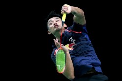 Chinese badminton player Lin Dan.