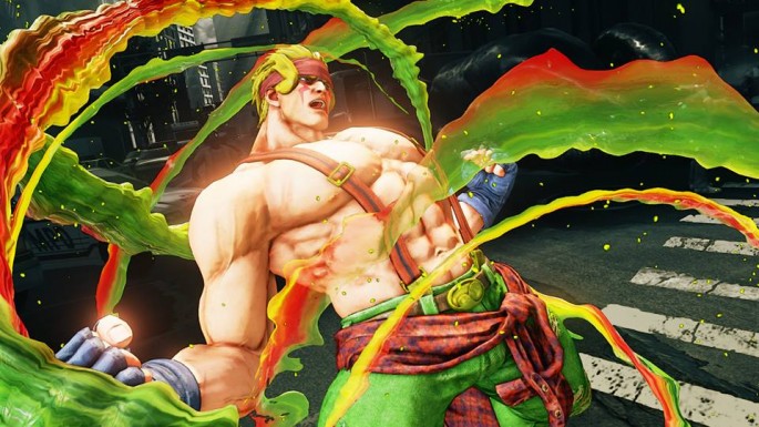 Alex is one of the six DLC characters for "Street Fighter 5" this month.