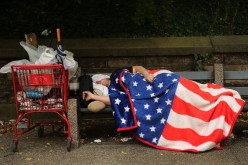 In 2015, more than 560,000 U.S. residents were reported to be homeless.