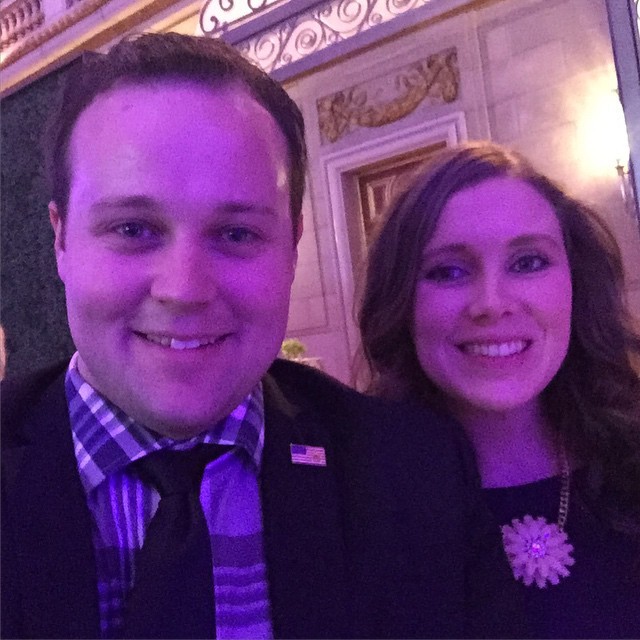 Josh Duggar and Anna Duggar from "19 Kids and Counting"