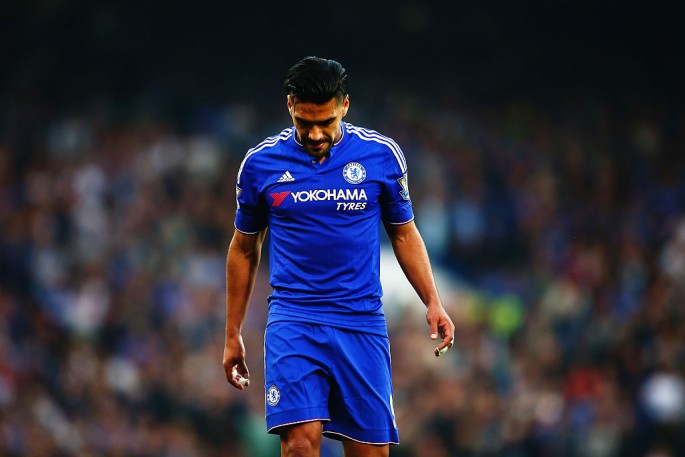 Chelsea striker Radamel Falcao.