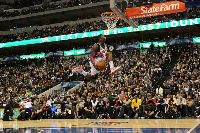 Three-time NBA Slam Dunk champion Nate Robinson.