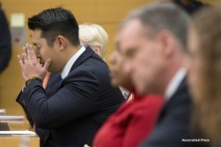 New York City ex police officer Peter Liang breaks down after receiving a conviction in February for the shooting and death of Akai Gurley in 2014.