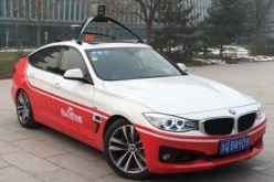 Baidu's self-driving car prototype. The Chinese Internet giant plans to test the vehicle on U.S. roads later this year. 