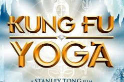 The promotional poster for the upcoming Indo-Chinese joint venture movie, 'Kung Fu Yoga,' featuring Jackie Chan.