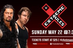 WWE superstars Roman Reigns and Dean Ambrose are featured in the 32nd 'WrestleMania' pay-per-view event.