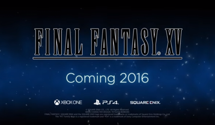 "Final Fantasy 15" is expected to be released for PlayStation 4 and Xbox One.