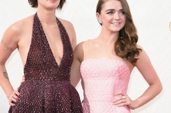 ‘Game of Thrones’ stars Lena Headey and Maisie Williams attend the 67th Annual Primetime Emmy Awards at Microsoft Theater in Los Angeles, California.