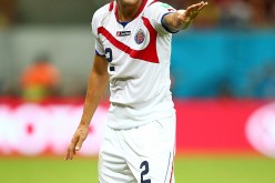 Costa Rica defender Johnny Acosta.