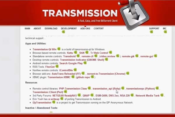 Mac BitTorrent client Transmission is now available for Windows, but the download link for it is not yet listed on the official download page