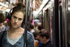 Allison Williams in a scene playing Marnie in HBO's 
